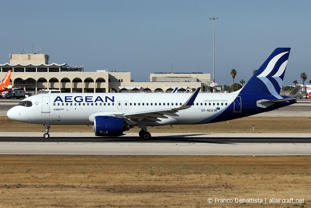 SX-NEA · Airbus A320-271N · (MLA / LMML)