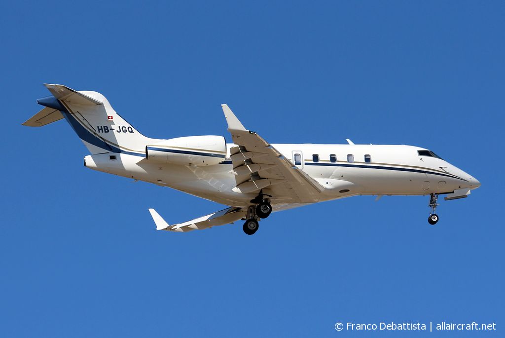 HB-JGQ · Bombardier BD-100-1A10 Challenger 300 · (MLA / LMML)