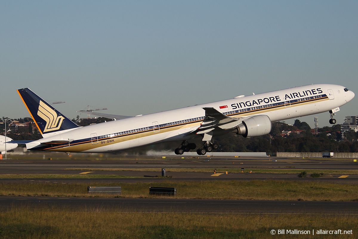 9V-SWK (34576) 2007 Boeing 777-312(ER)