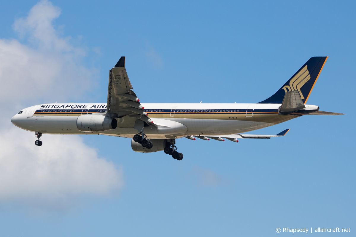 9V-STA · Airbus A330-343 · (SIN / WSSS)