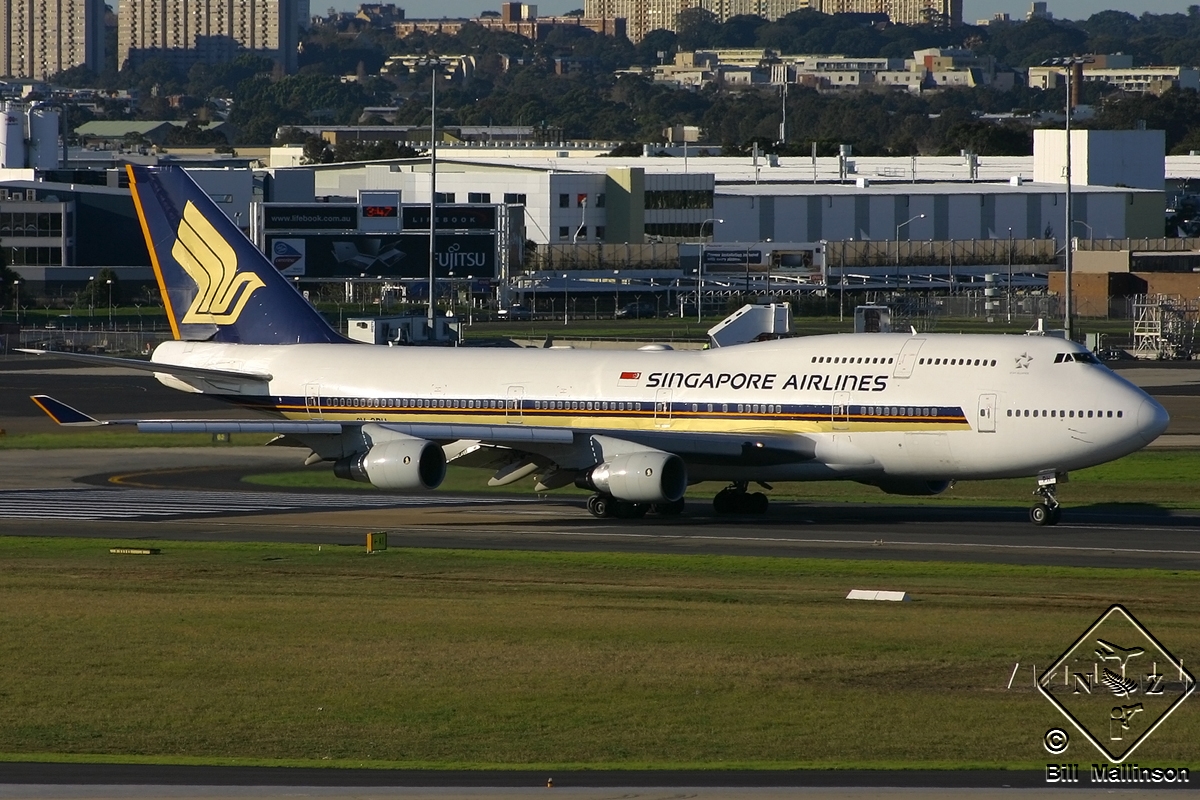 9V-SPH · Boeing 747-412 · (SYD / YSSY)