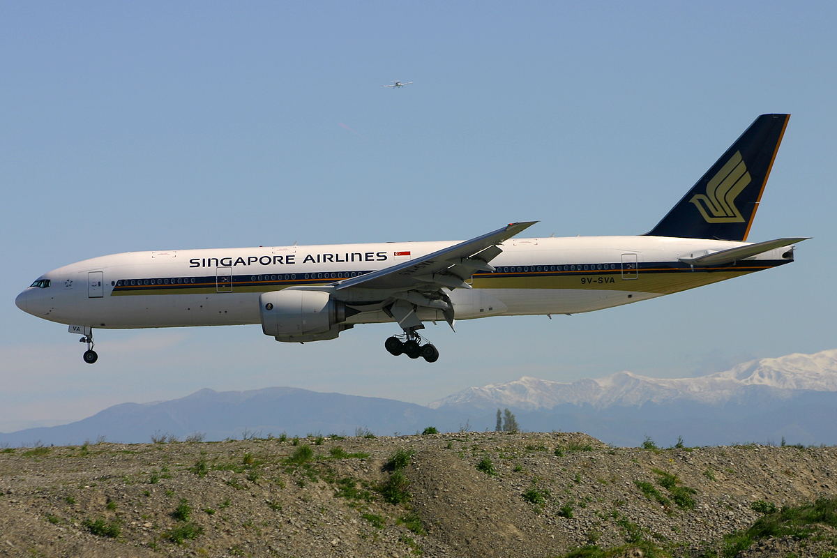 9V-SVA · Boeing 777-212/ER · (CHC/NZCH)