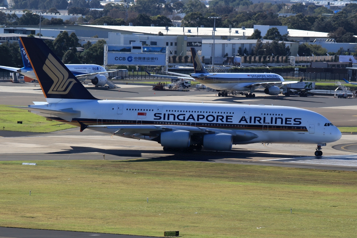 9V-SKB · Airbus A380-841 · (SYD / YSSY)