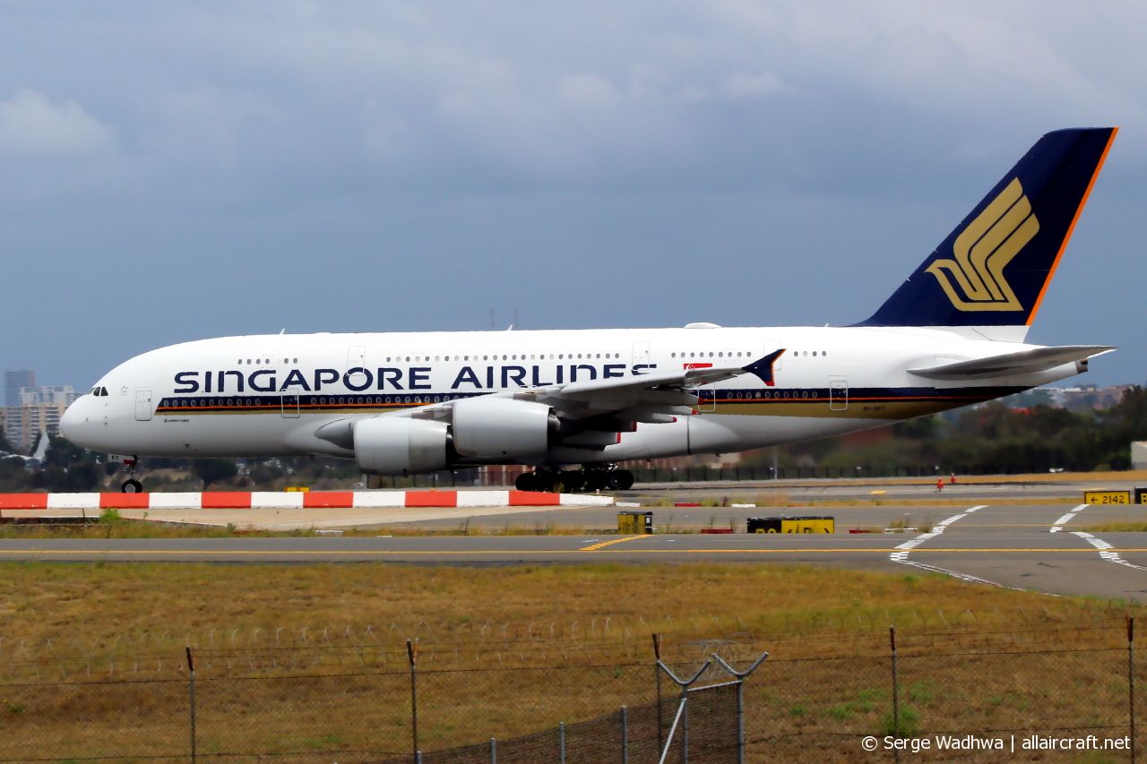 9V-SKY (253) 2018 Airbus A380-841