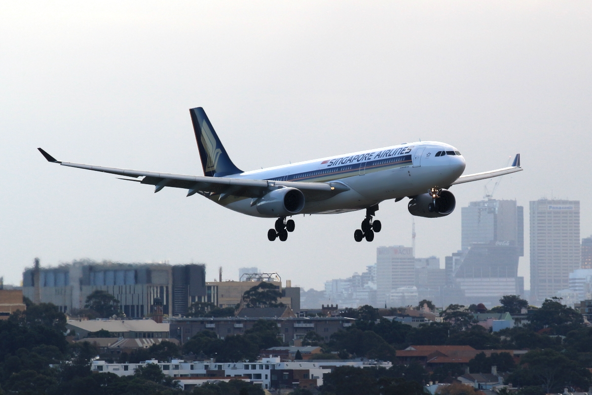 9V-SSA · Airbus A330-343 · (SYD / YSSY)