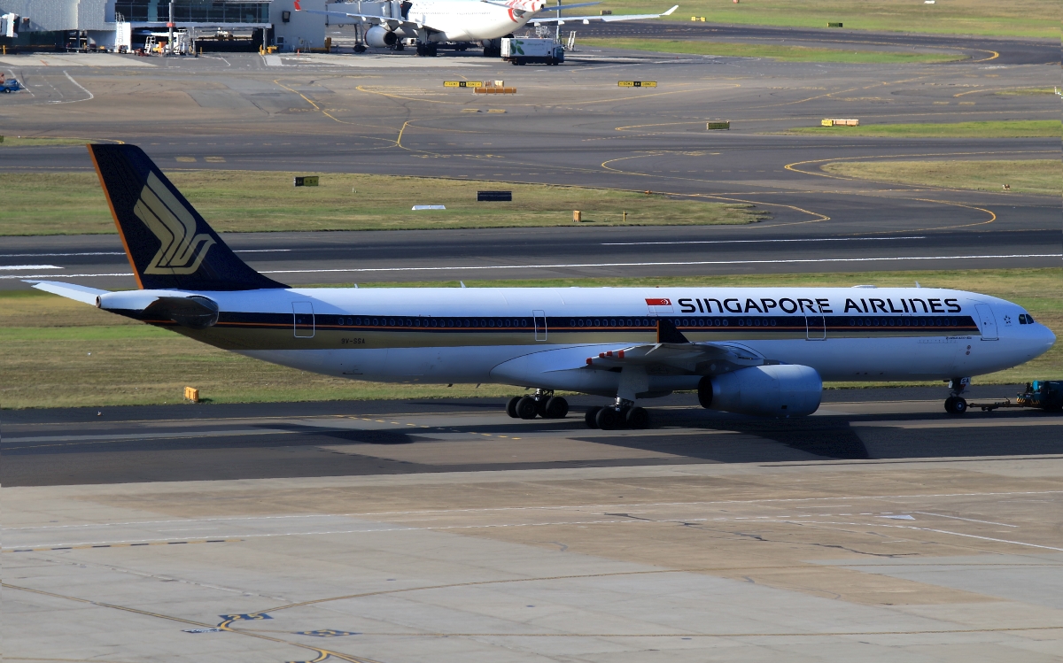 9V-SSA · Airbus A330-343 · (SYD / YSSY)