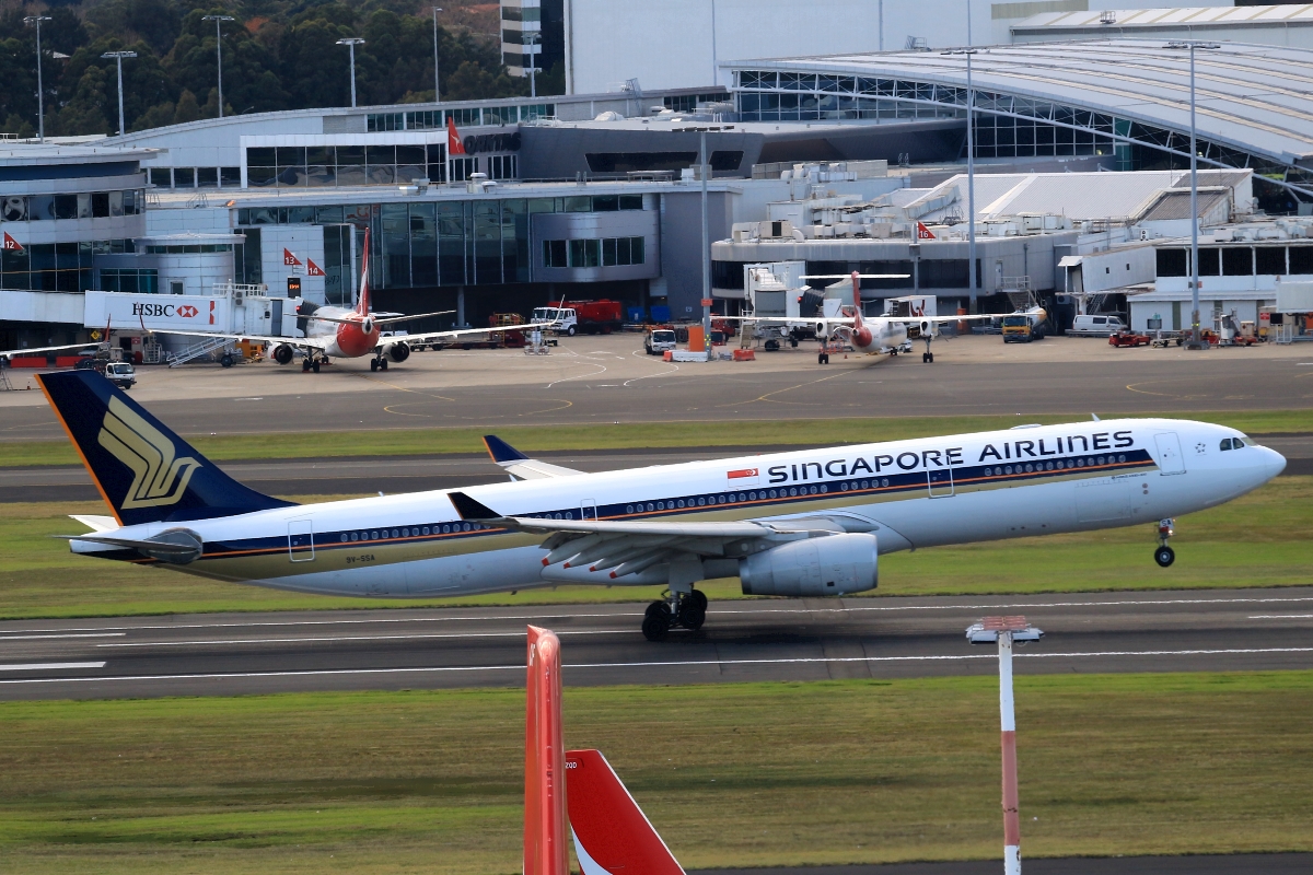 9V-SSA · Airbus A330-343 · (SYD / YSSY)