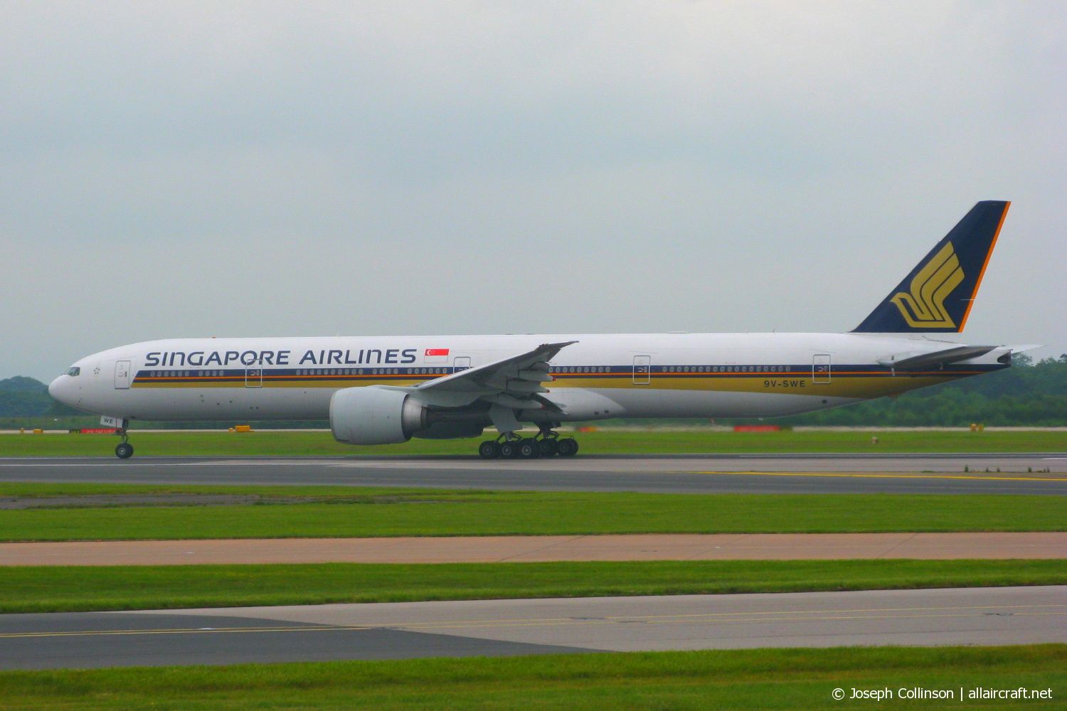 9V-SWE · Boeing 777-312/ER · (MAN / EGCC)