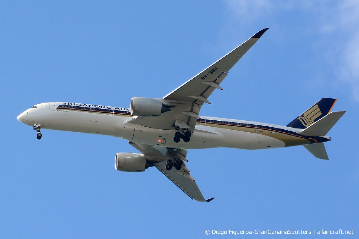9V-SMH · Airbus A350-941 · (BCN / LEBL)