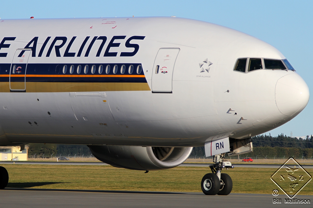 9V-SRN · Boeing 777-212/ER · (CHC / NZCH)
