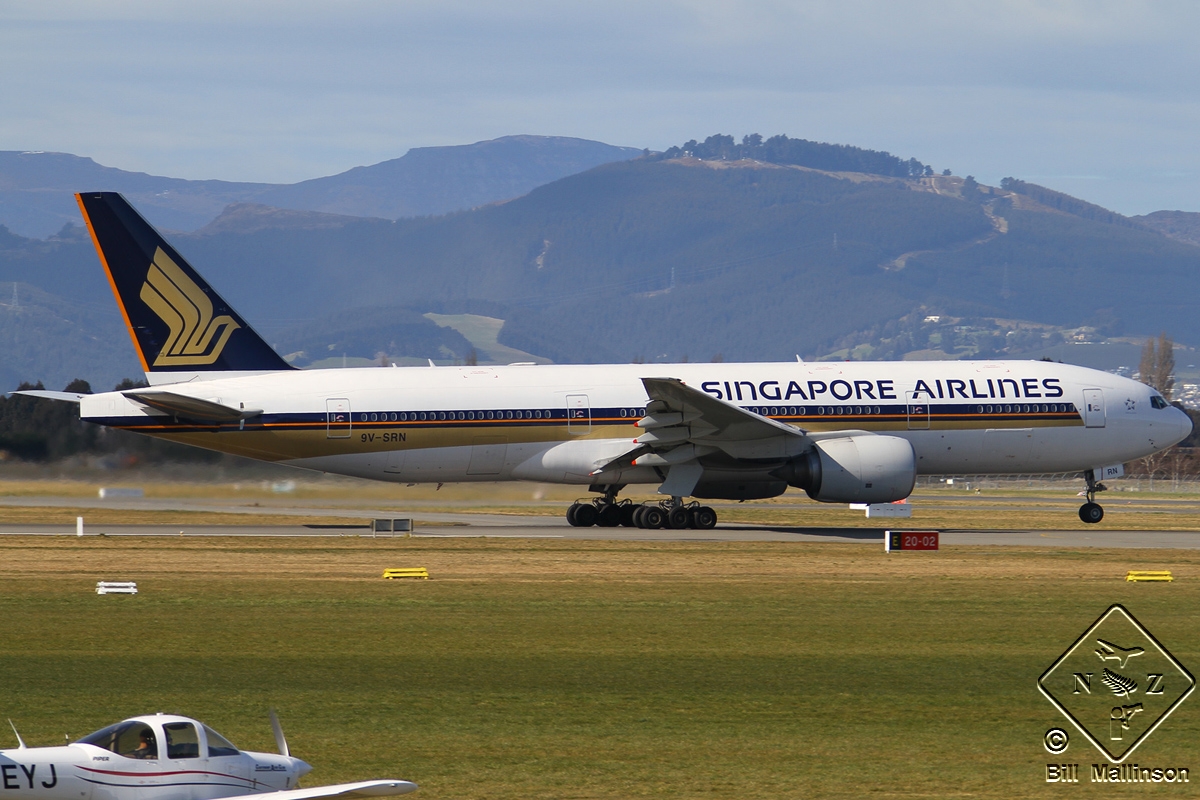 9V-SRN · Boeing 777-212/ER · (CHC / NZCH)