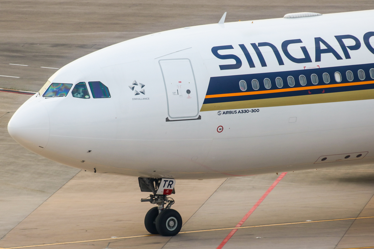 9V-STR · Airbus A330-343 · (SIN / WSSS)