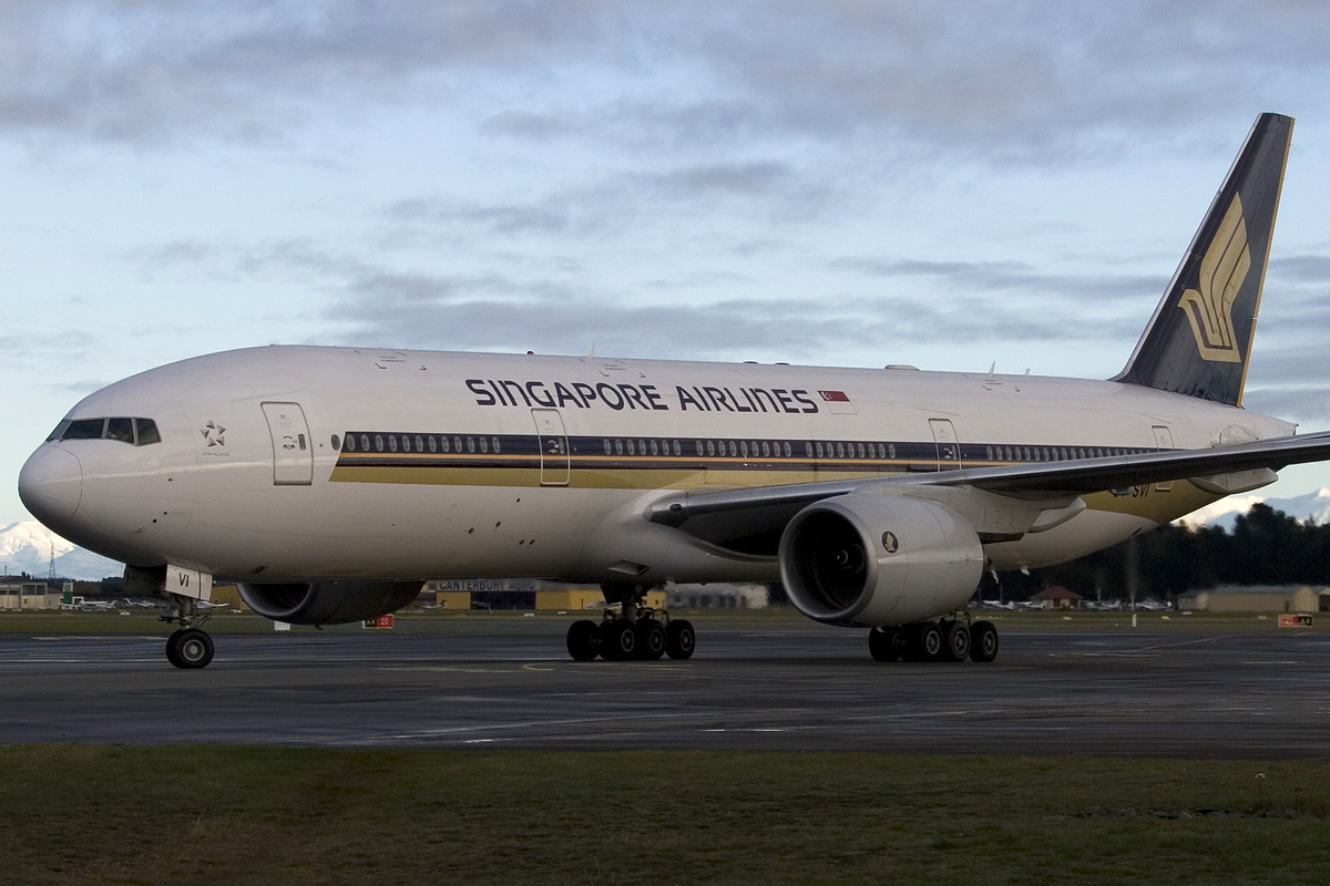9V-SVI · Boeing 777-212/ER · (CHC/NZCH)