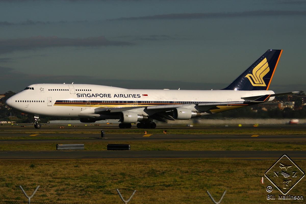 9V-SPO · Boeing 747-412 · (SYD / YSSY)