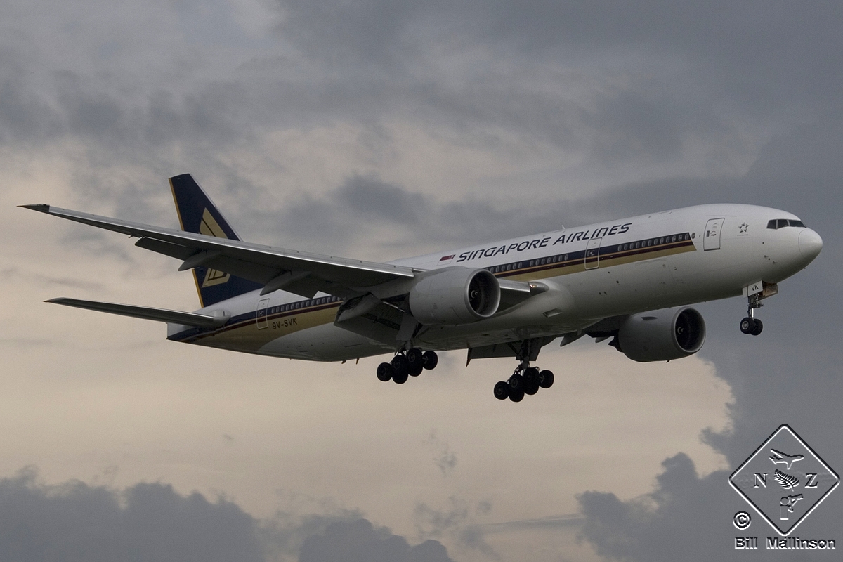 9V-SVK · Boeing 777-212/ER · (SGN / VVTS)