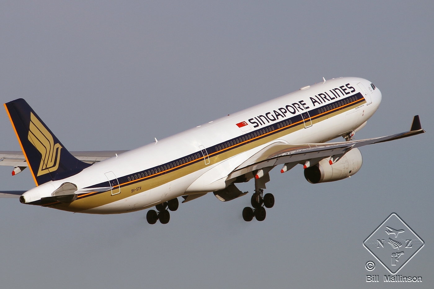 9V-STV · Airbus A330-343 · (SYD / YSSY)