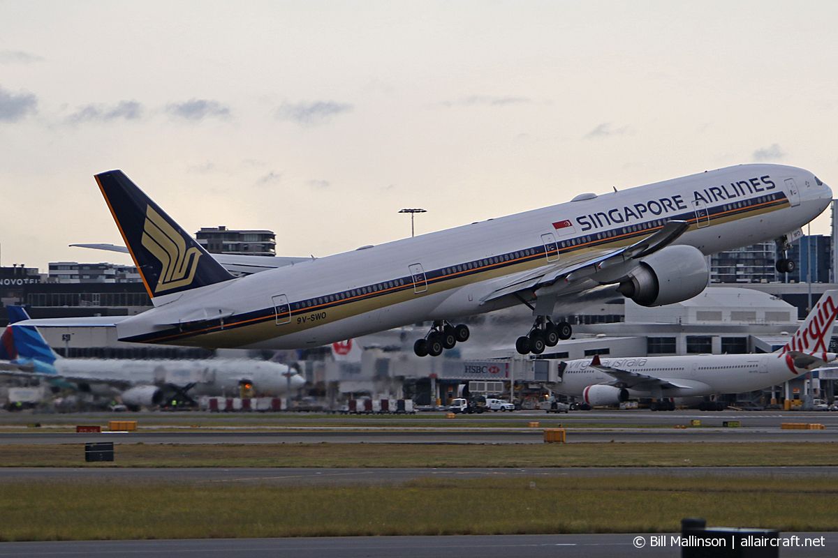 9V-SWO · Boeing 777-312/ER · (SYD / YSSY)