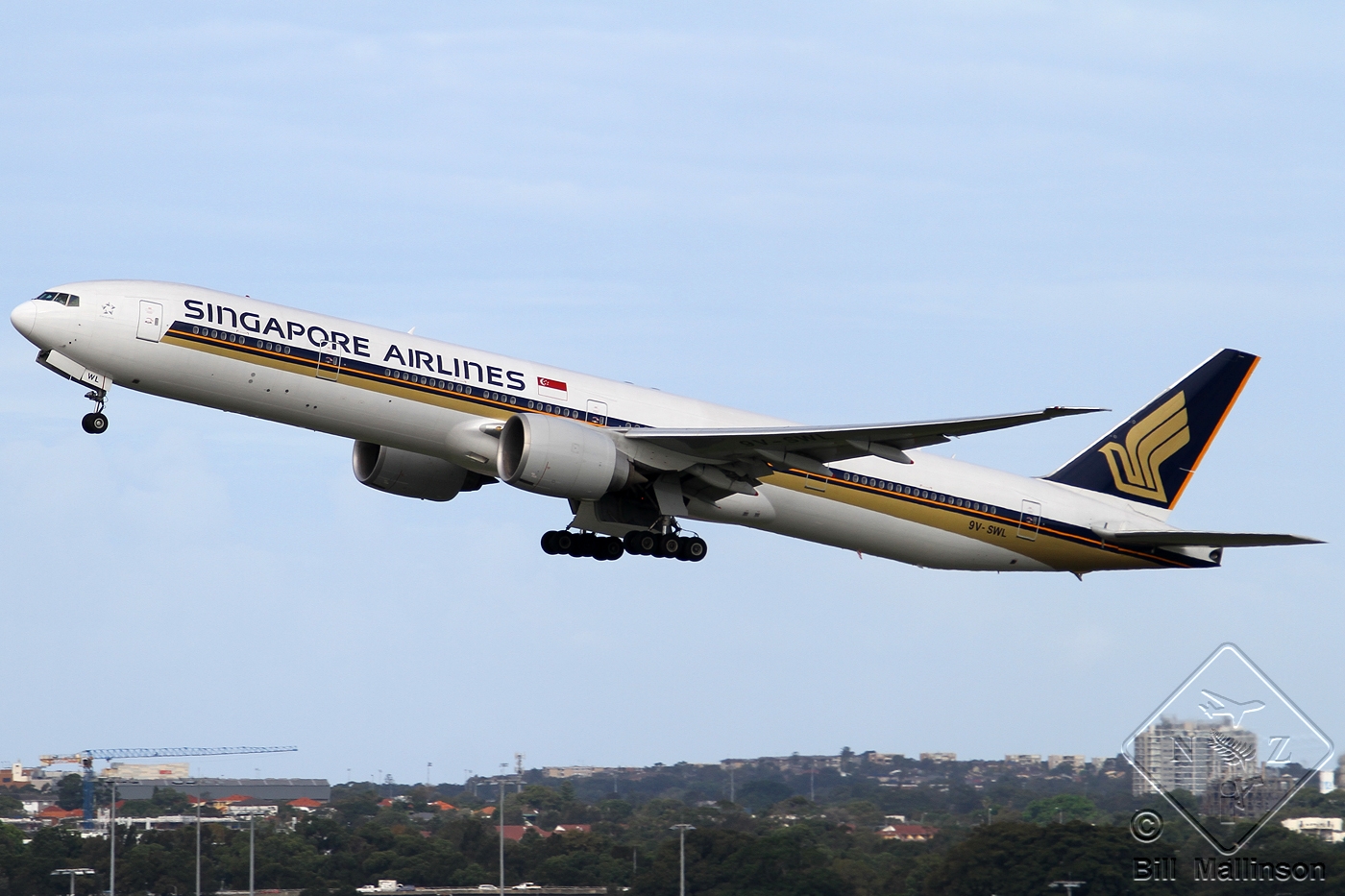 9V-SWL · Boeing 777-312/ER · (SYD / YSSY)