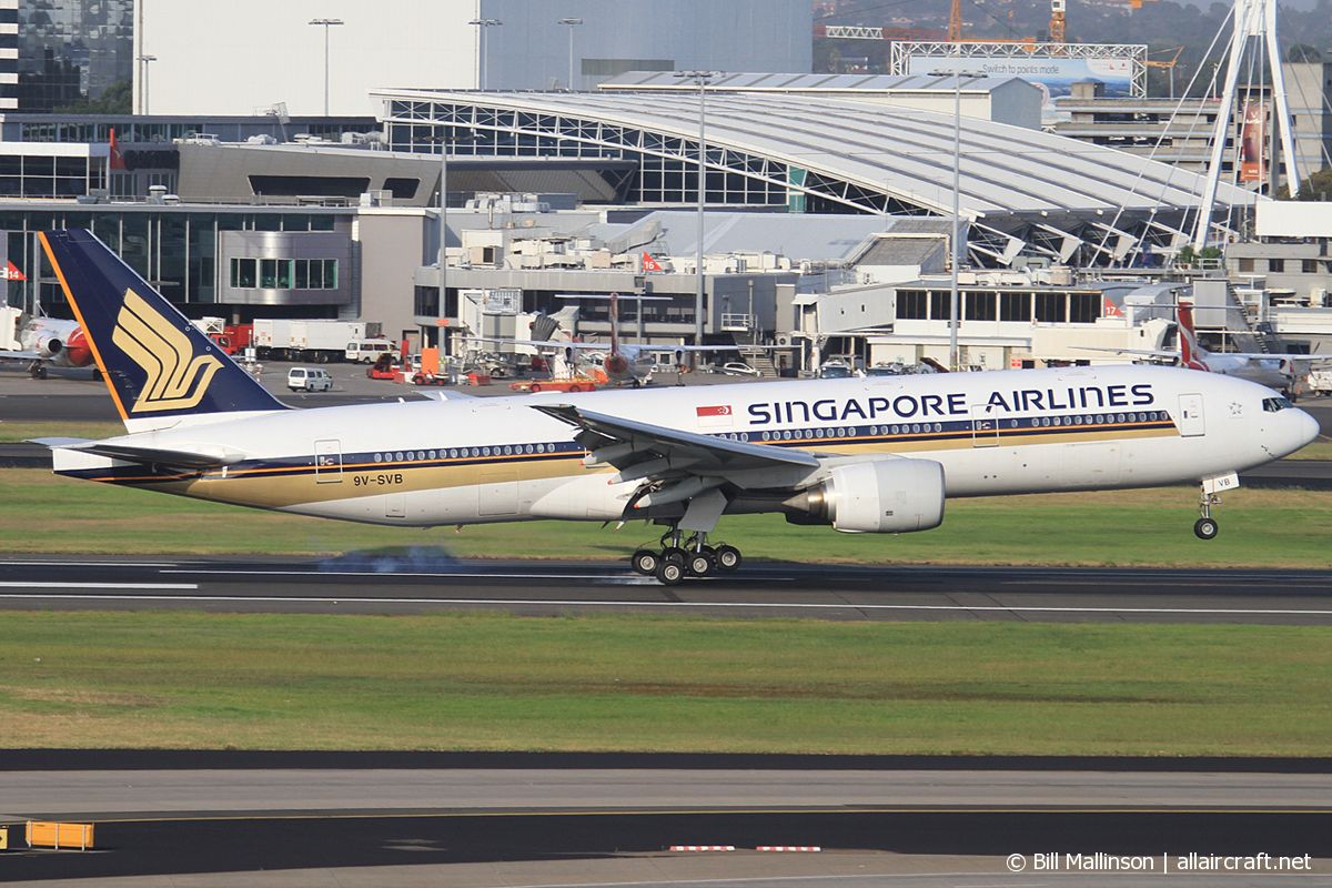 9V-SVB · Boeing 777-212/ER · (SYD / YSSY)