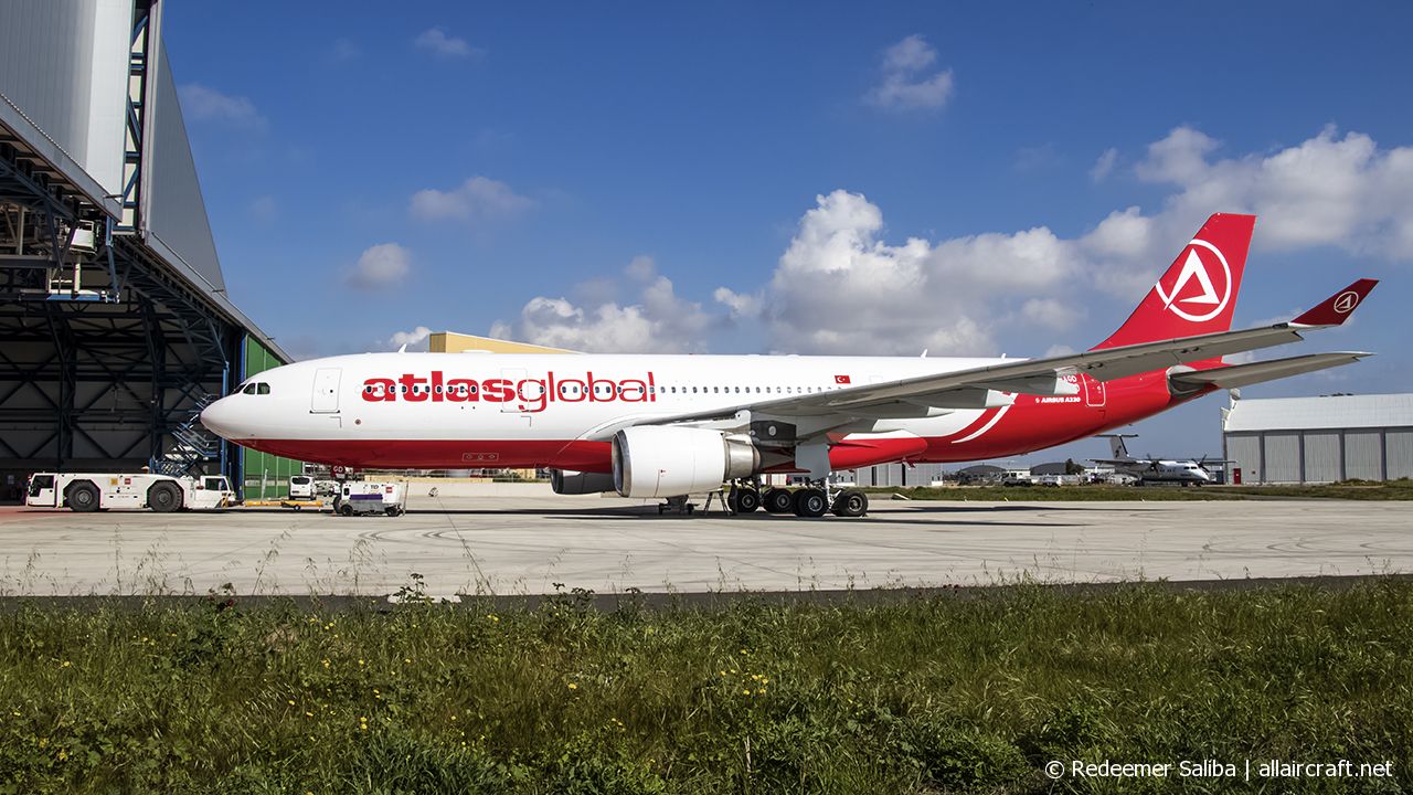 TC-AGD · Airbus A330-203 · (MLA / LMML)