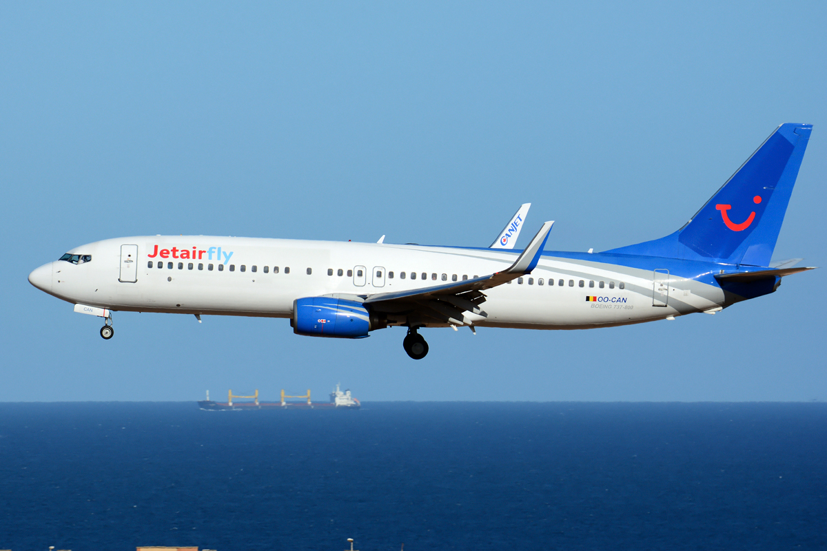 OO-CAN · Boeing 737-8AS(WL) · (LPA / GCLP)