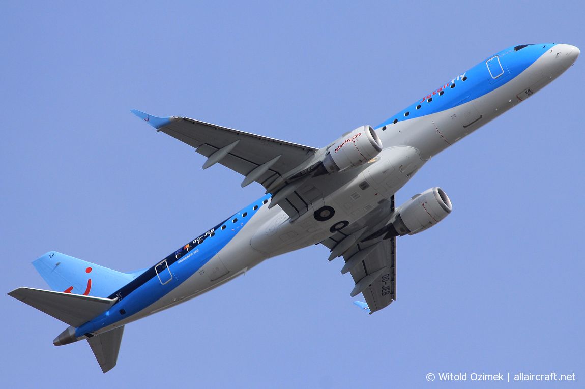 OO-JEB · Embraer 190-100STD · (FCO / LIRF)