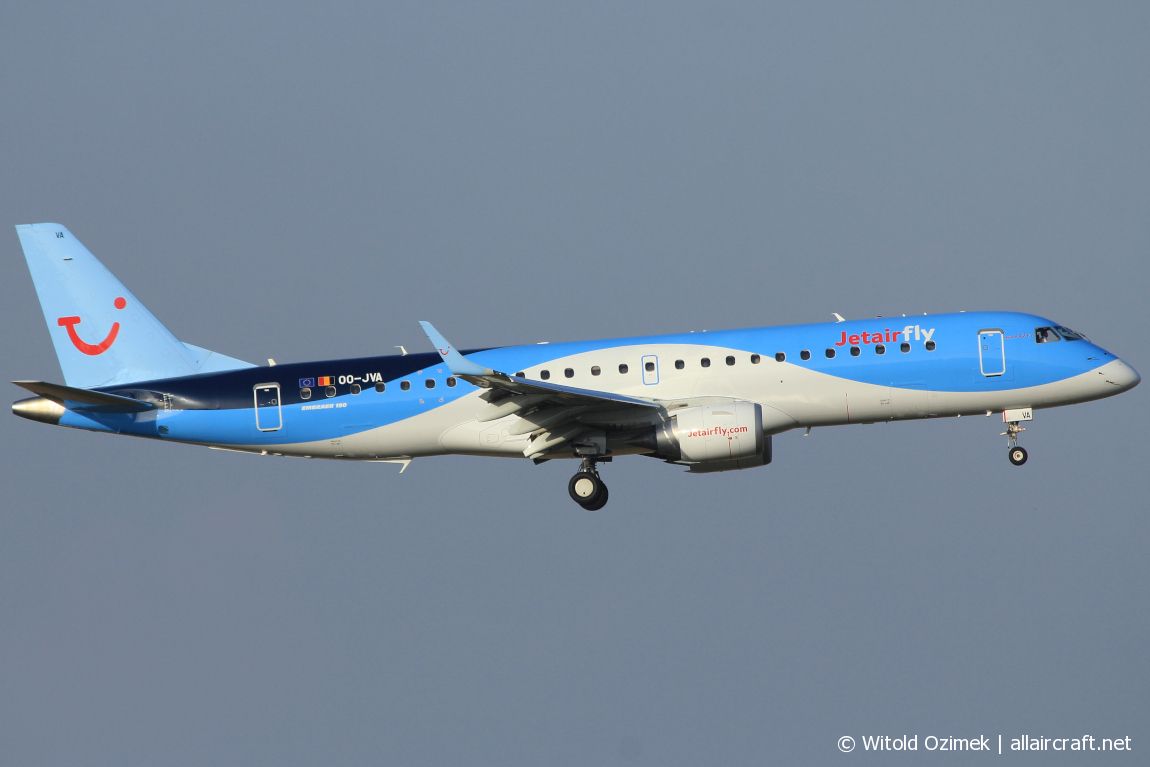 OO-JVA (19000689) Embraer 190-100STD