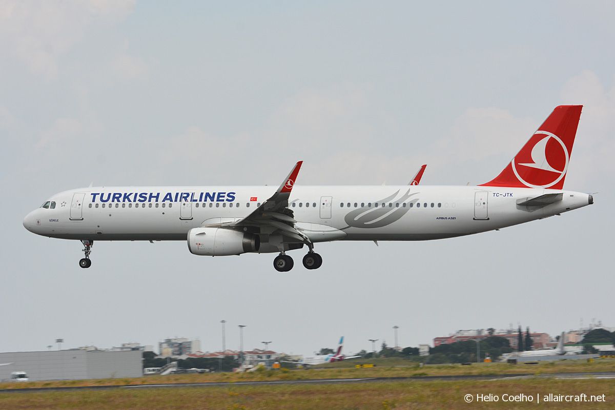 TC-JTK · Airbus A321-231(WL) · (LIS / LPPT)