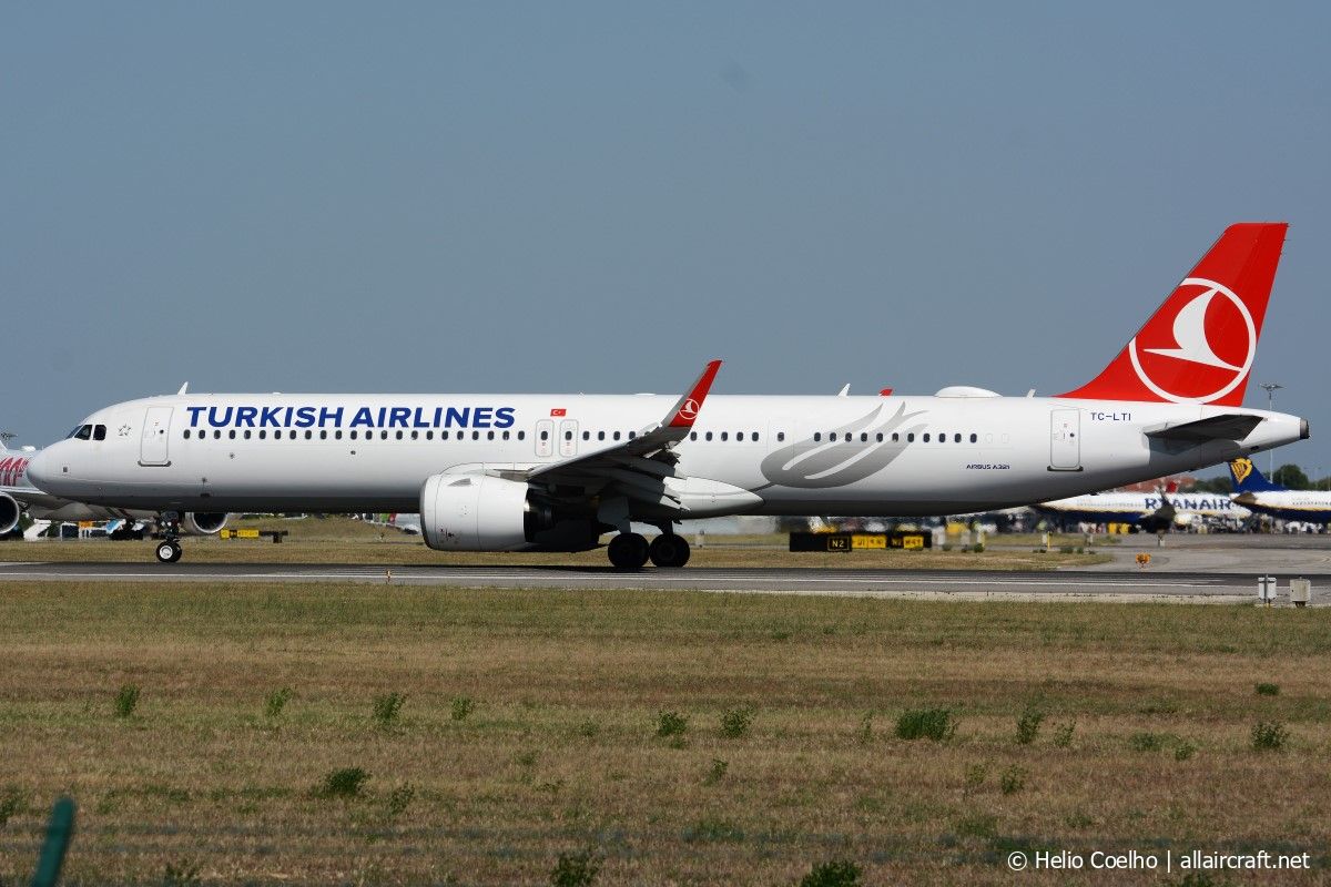 TC-LTI · Airbus A321-271NX · (LIS / LPPT)