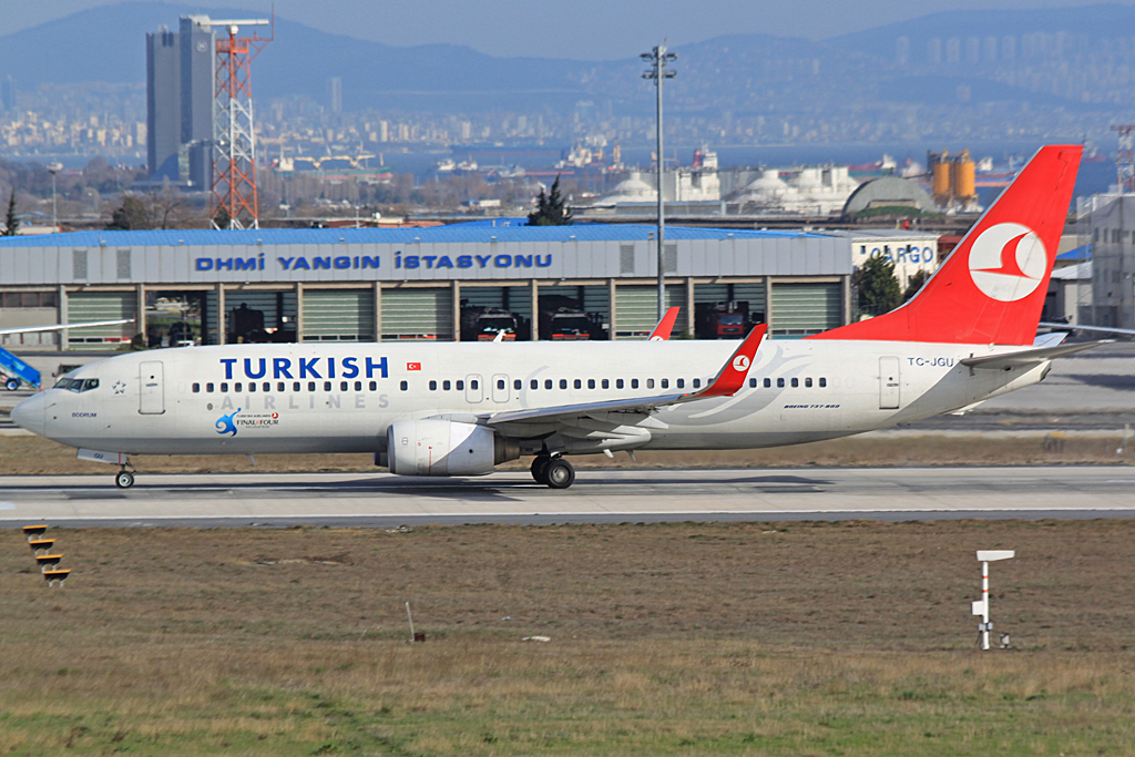 TC-JGU · Boeing 737-8F2(WL) · (IST / LTBA)