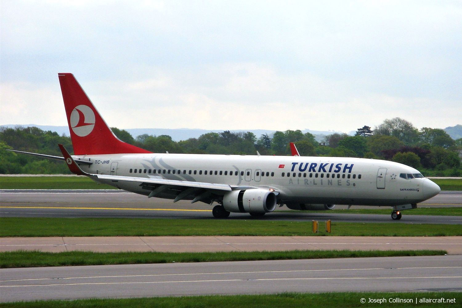 TC-JHB · Boeing 737-8F2(WL) · (MAN / EGCC)