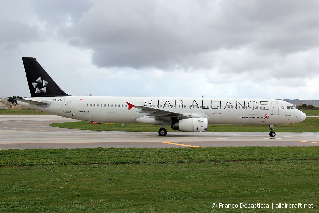 TC-JRA · Airbus A321-231 · (MLA / LMML)