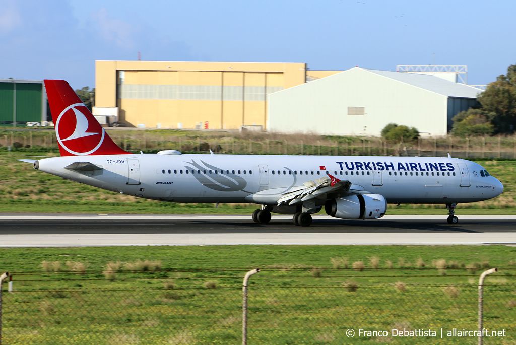 TC-JRM · Airbus A321-231 · (MLA / LMML)