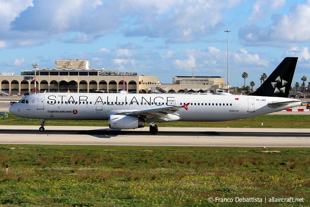 TC-JRS · Airbus A321-231 · (MLA / LMML)