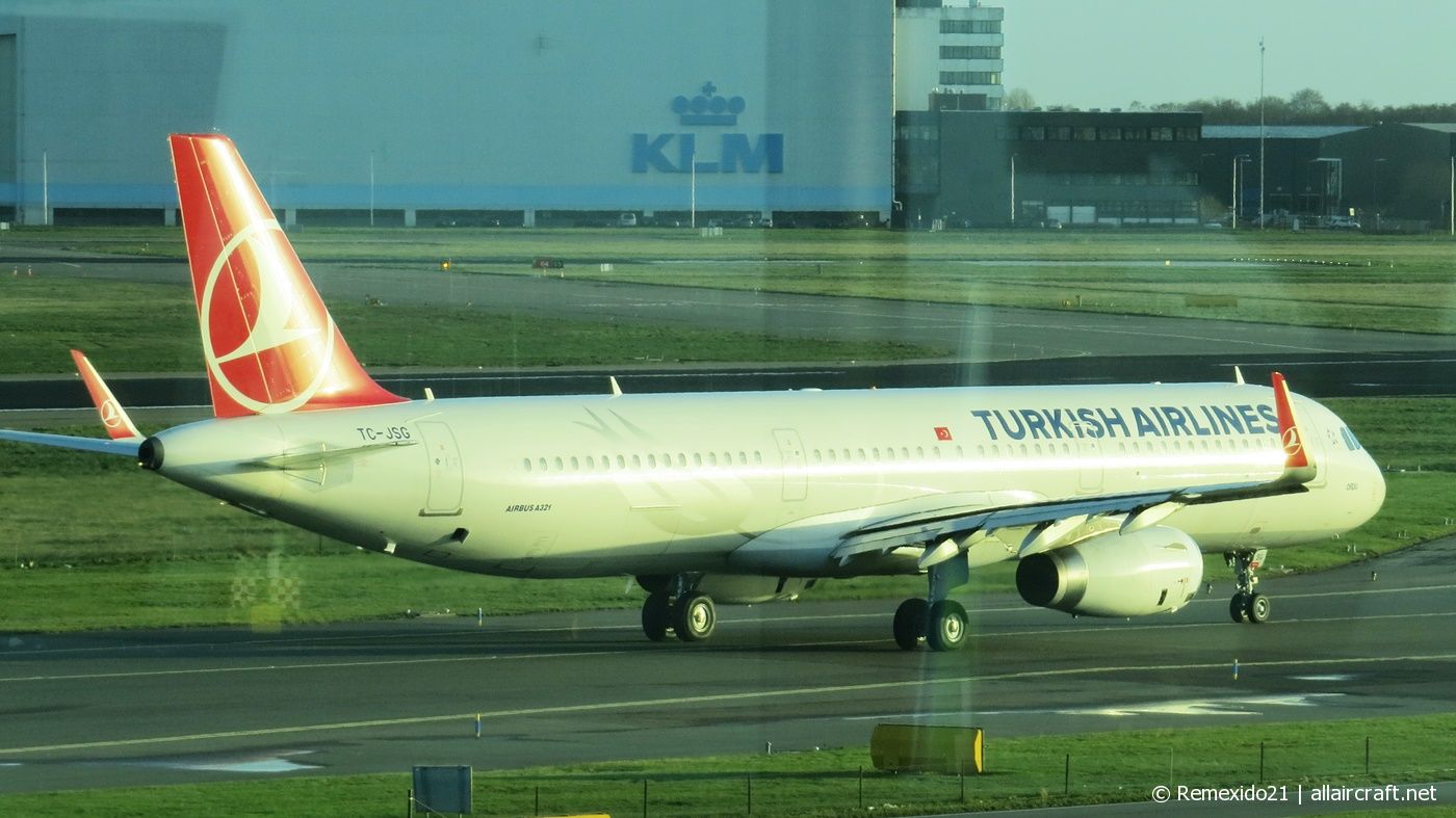 TC-JSG · Airbus A321-231(WL) · (AMS / EHAM)
