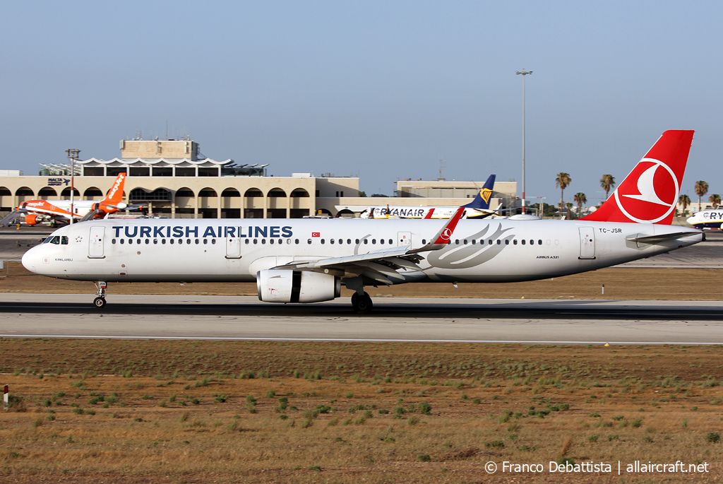 TC-JSR · Airbus A321-231(WL) · (MLA / LMML)
