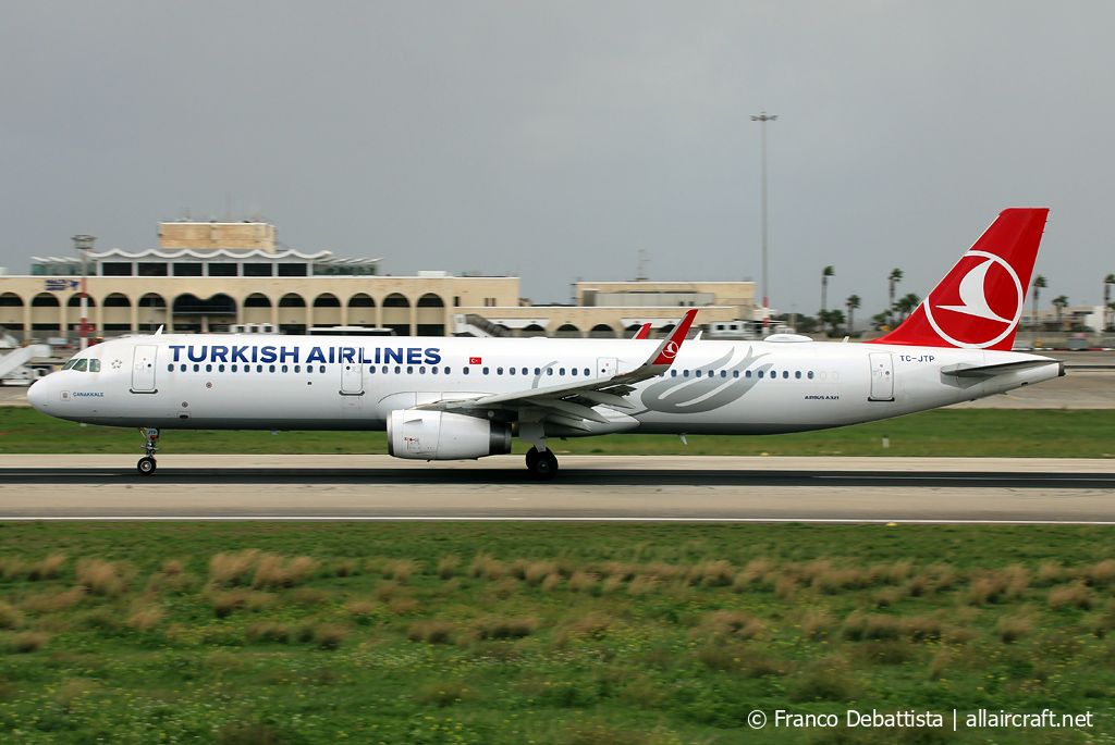 TC-JTP · Airbus A321-231(WL) · (MLA / LMML)