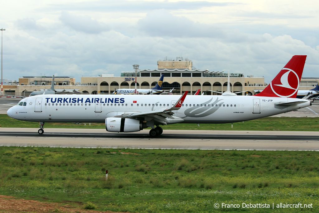 TC-JTP · Airbus A321-231(WL) · (MLA / LMML)