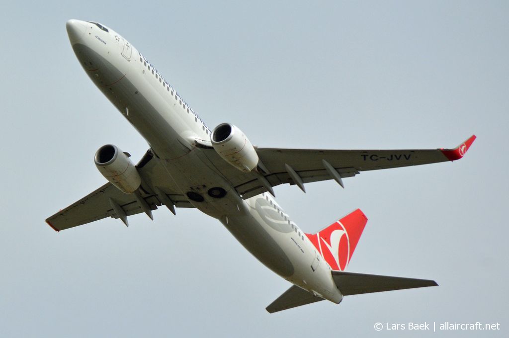 TC-JVV · Boeing 737-8F2(WL) · (CPH / EKCH)