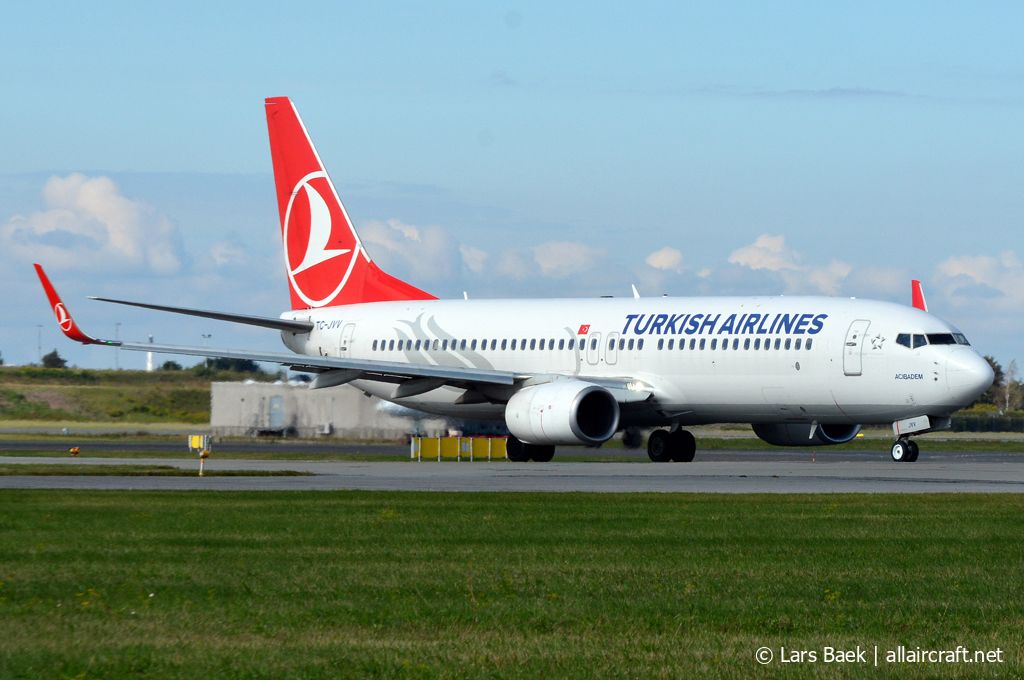 TC-JVV · Boeing 737-8F2(WL) · (CPH / EKCH)