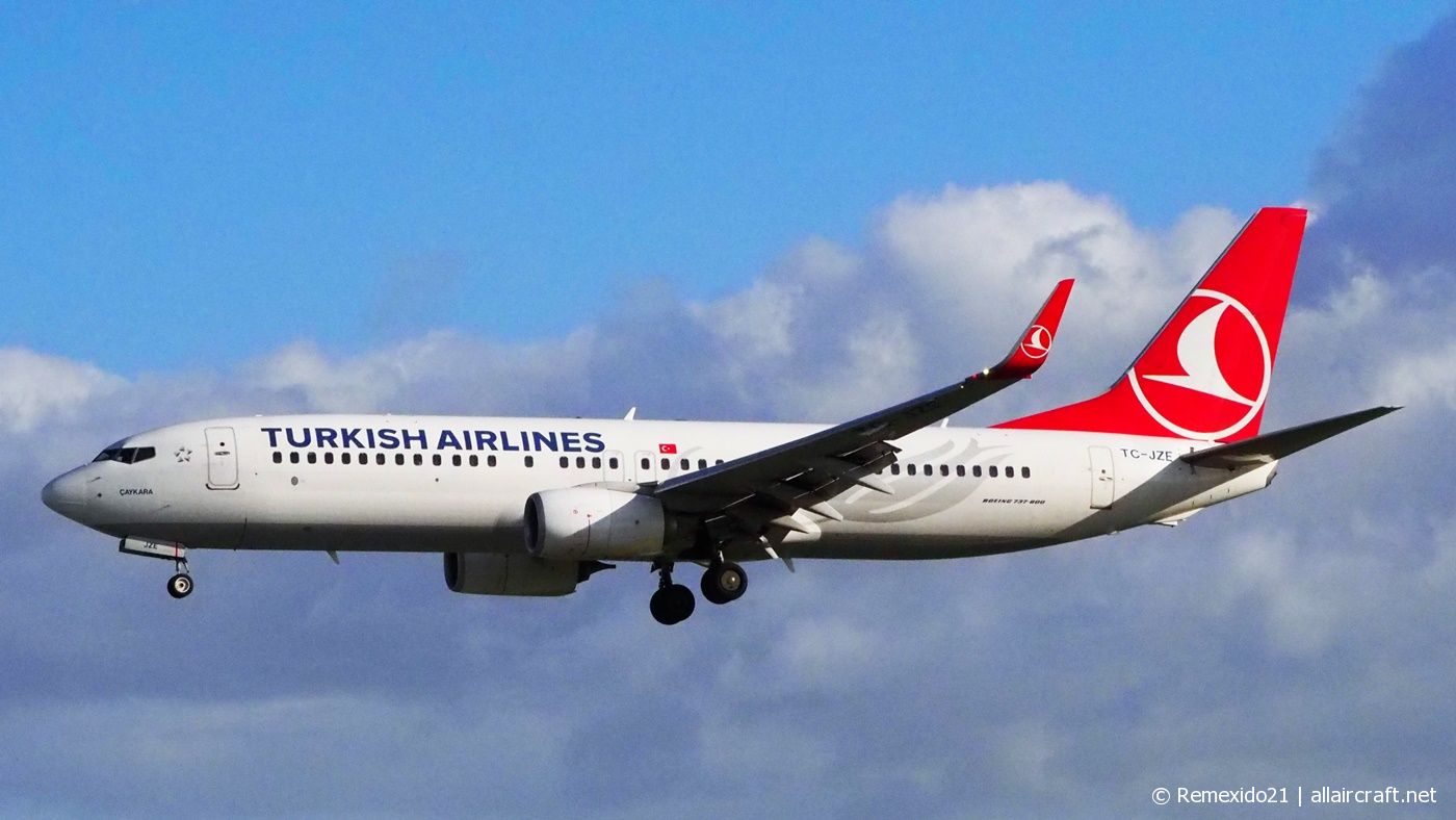 TC-JZE (60026) 2016 Boeing 737-8F2(WL)