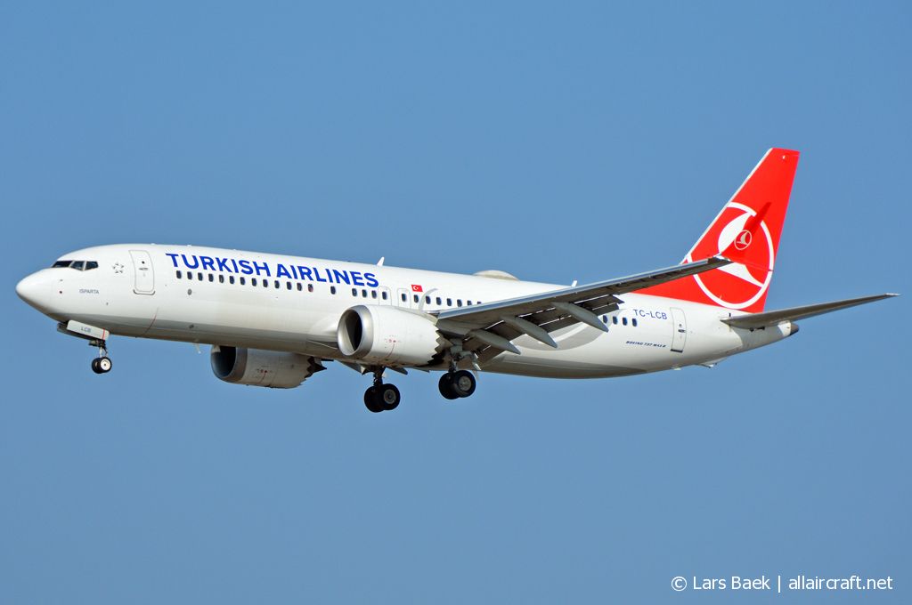 TC-LCB · Boeing 737-8 MAX · (CPH / EKCH)