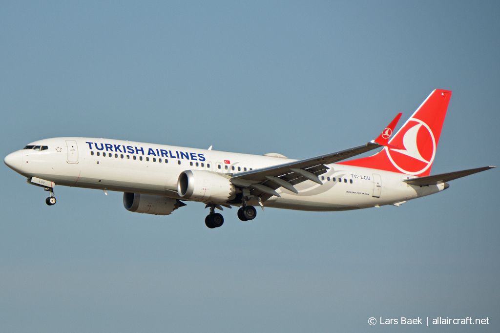 TC-LCU · Boeing 737-8 MAX · (CPH / EKCH)