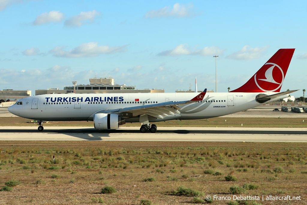 TC-LOH · Airbus A330-223 · (MLA / LMML)