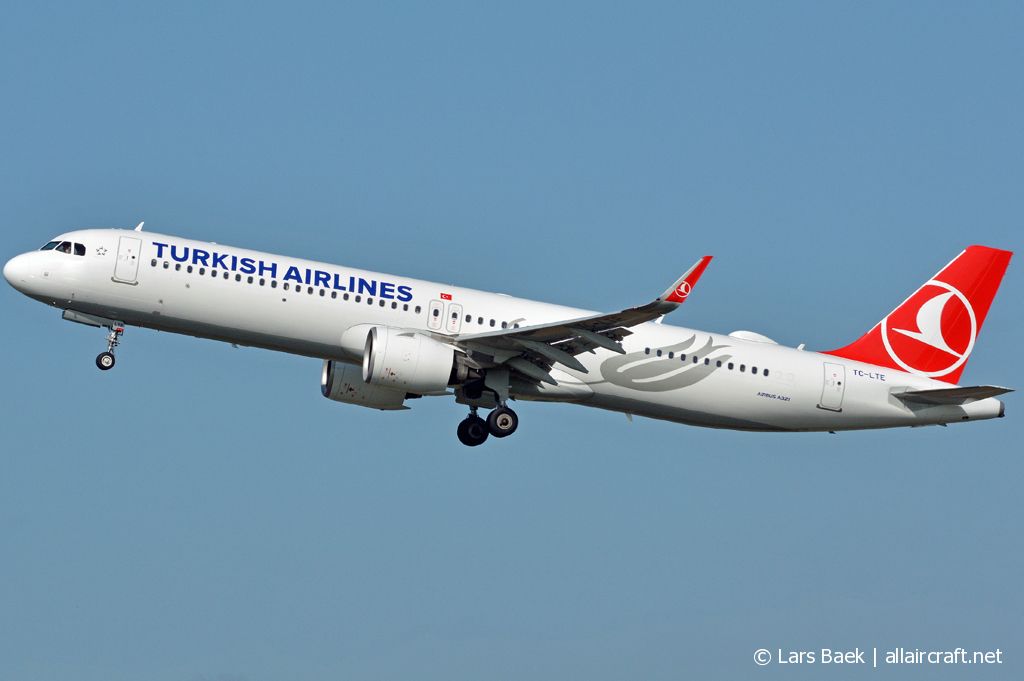 TC-LTE · Airbus A321-271NX · (CPH / EKCH)