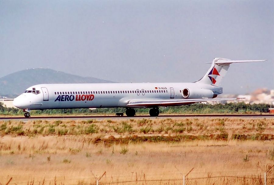 D-ALLQ (cn 53014) McDonnell Douglas MD-83