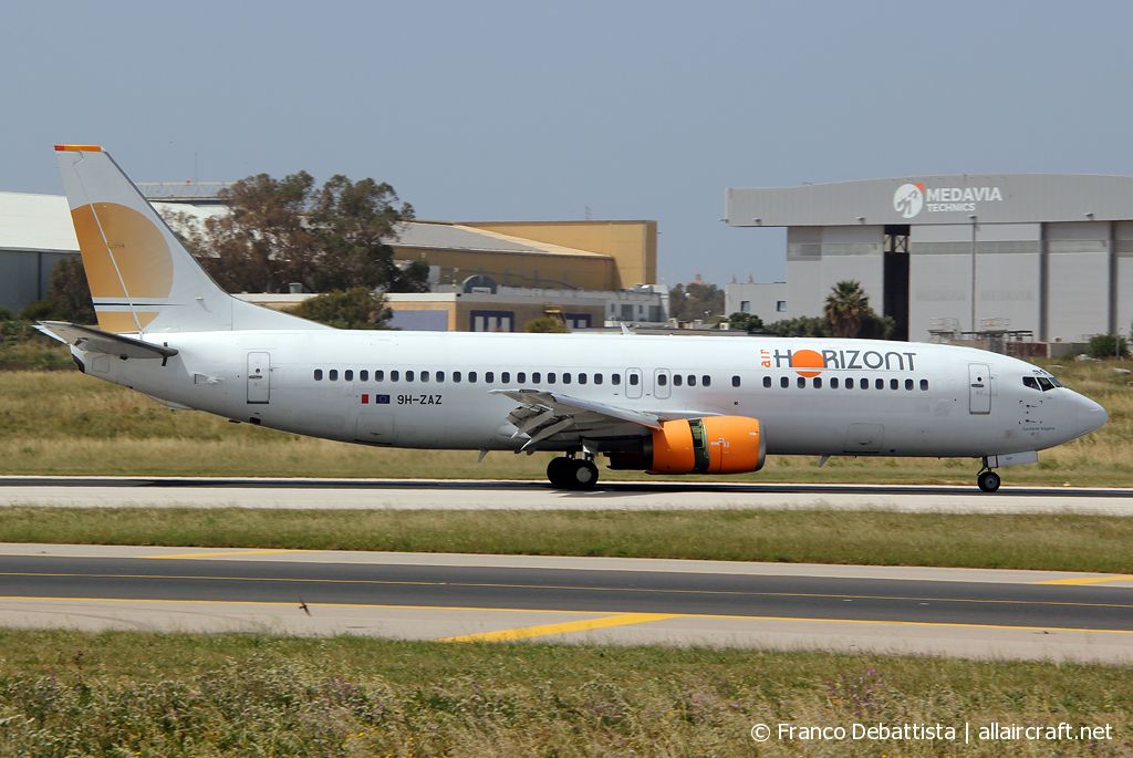 9H-ZAZ · Boeing 737-436 · (MLA / LMML)