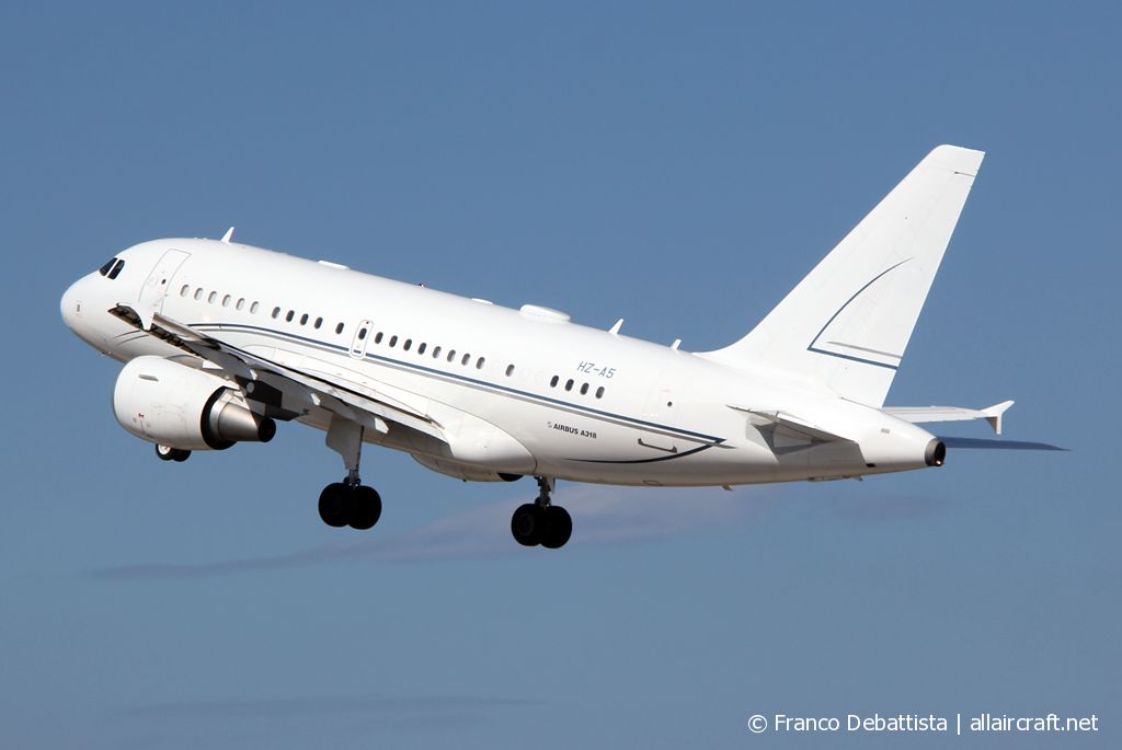 HZ-A5 (2910) 2006 Airbus A318-112 ACJ Elite