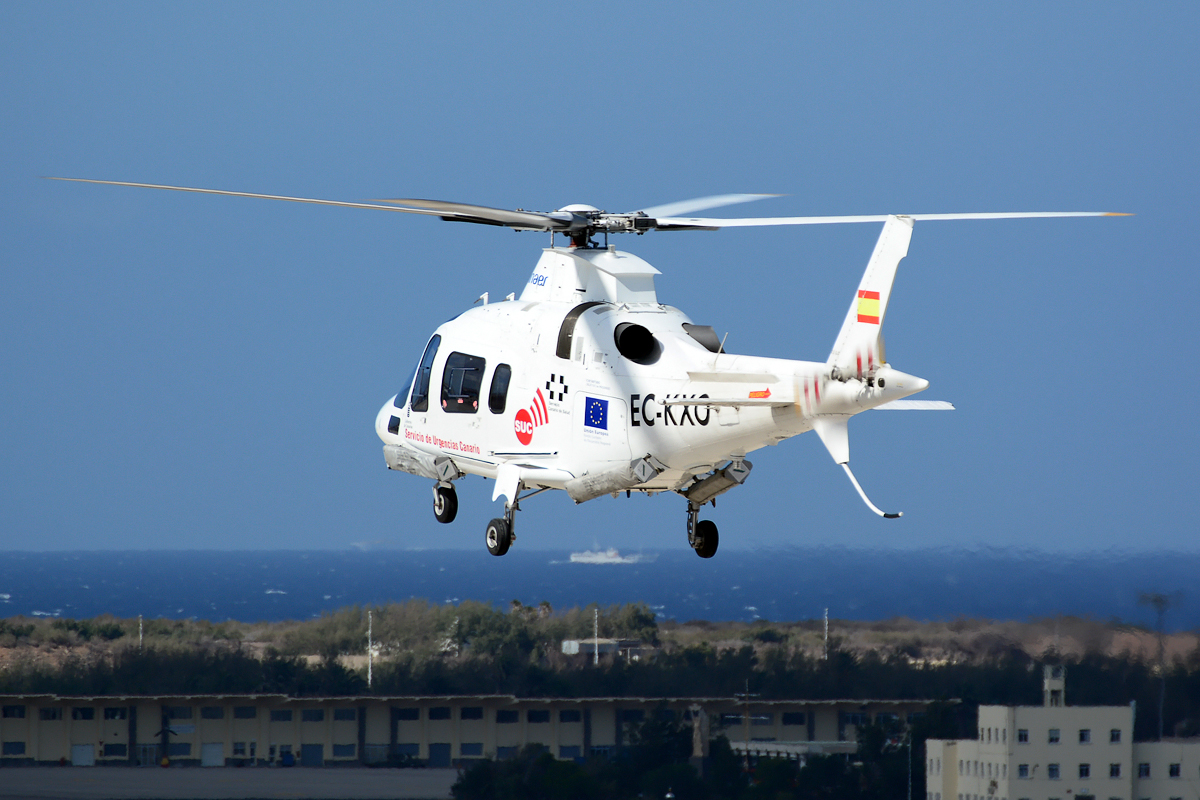 EC-KXO · AgustaWestland AW-109E · (LPA / GCLP)