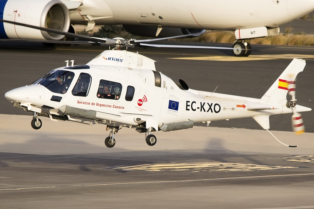 EC-KXO · AgustaWestland AW-109E · (LPA / GCLP)